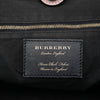 Burberry Small Leather and House Check Canvas Canterbury Tote Secondhand