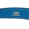 Hermès Box Calf and Courchevel Constance H Reversible Belt Secondhand