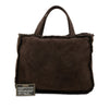Chanel Suede and Shearling Tote Secondhand