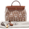 Hermès Toile H and Vache Hunter Brides de Gala Herbag Zip 31 Secondhand
