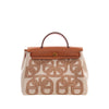 Hermès Toile H and Vache Hunter Brides de Gala Herbag Zip 31 Secondhand
