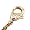 Chanel CC Gold Plated Rhinestone Pendant Necklace Secondhand