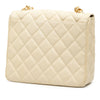 Chanel XL CC Quilted Caviar Square Single Flap Secondhand