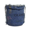 Chanel Mini Denim Mood Bucket with Chain Secondhand