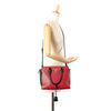 Secondhand Prada Bicolor Soft Calf Trimmed Saffiano Satchel