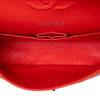 Chanel Medium Classic Patent Striped Double Flap Secondhand