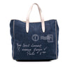 Saint Laurent Denim Y Mail Tote Secondhand