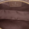 Gucci Mini GG Canvas Web Moon Side Shoulder Bag Secondhand