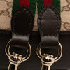 Gucci Mini GG Canvas Web Moon Side Shoulder Bag Secondhand