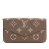 Louis Vuitton Bicolor Monogram Empreinte Pochette Felicie Secondhand