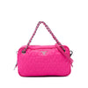 Prada Impuntu Tessuto Chain Satchel Secondhand