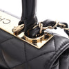 Chanel Mini Quilted Lambskin Trendy CC Top Handle Flap Secondhand