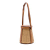 Hermès Osier Wicker and Barenia Farming Picnic Bag Secondhand