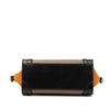 Celine Nano Tricolor Leather Luggage Tote Secondhand