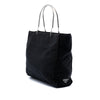 Prada Tessuto Metal Handle Bag Secondhand