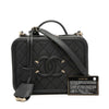 Chanel Medium Caviar CC Filigree Vanity Case Secondhand