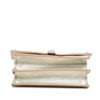 Fendi Small Scalloped Metallic Calfskin Studded Pearl Kan I Crossbody Secondhand