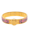 Hermès Narrow Charniere Uni Enamel Bracelet Secondhand