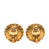 Chanel CC Gold Plated Faux Pearl Clip On Earrings Secondhand