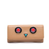 Fendi Leather Hypnoteyes Continental Wallet Secondhand