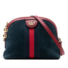 Gucci Small Suede Web Ophidia Dome Crossbody Secondhand