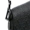 Dior Oblique Embossed Calfskin Saddle Bag Secondhand