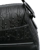 Dior Oblique Embossed Calfskin Saddle Bag Secondhand