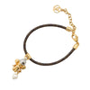 Louis Vuitton Monogram Vivienne Basketball Charm Bracelet Secondhand