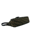 Fendi Zucca Canvas Shoulder Bag Secondhand