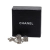 Chanel CC Brass Strass Drop Push Back Earrings Secondhand