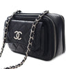 Chanel Mini CC Quilted Calfskin Pocket Box Camera Bag Secondhand