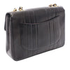 Chanel CC Vertical Quilt Lambskin Mademoiselle Chain Flap Secondhand
