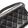 Chanel CC Quilted Patent Vanity Bag Secondhand