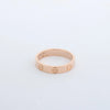 Cartier Mini Love Ring 750(PG) 3.2g 51 QVO496 Secondhand