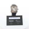 Secondhand Cartier Santos 100 W20076X8 2656733456CE SS AT Watch with White Dial