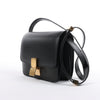 CELINE Classic Box Small Leather Crossbody Bag in Black Secondhand