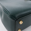Celine Sac 16 Small Smooth Leather Handbag in Green Secondhand