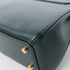 Celine Sac 16 Small Smooth Leather Handbag in Green Secondhand