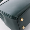 Celine Sac 16 Small Smooth Leather Handbag in Green Secondhand