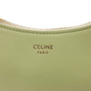 CELINE Ava Leather Shoulder Bag in Green Secondhand
