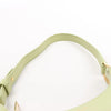CELINE Ava Leather Shoulder Bag in Green Secondhand