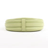 CELINE Ava Leather Shoulder Bag in Green Secondhand