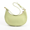 CELINE Ava Leather Shoulder Bag in Green Secondhand