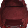 CELINE Big Bag Small Leather 2way Handbag in Burgundy Secondhand