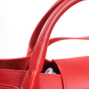 CELINE Big Bag Small Leather 2way Handbag in Red Secondhand