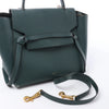 Celine Belt Bag Mini Leather 2way Handbag in Green Secondhand