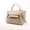 Celine Belt Bag Mini Leather 2way Handbag in Beige Secondhand
