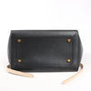 Celine Belt Bag Mini Leather 2way Handbag in Black x Beige Secondhand