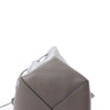 Secondhand Celine Cabas Phantom Medium Leather Shoulder Bag in Gray