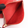 Celine Cabas Phantom Large Leather Shoulder Bag in Red Secondhand